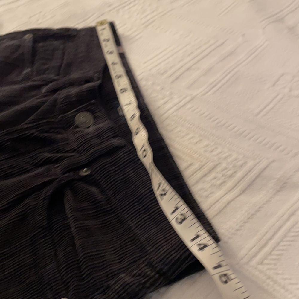Citizens of Humanity Black Corduroy Olivia High Rise Ankle Size 26 🖤 - Picture 8 of 11